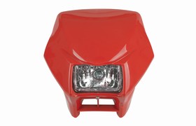 MASCARA CUBRE OPTICA HONDA NXR 125/XR 125 BROS ROJO MTC [C80095]